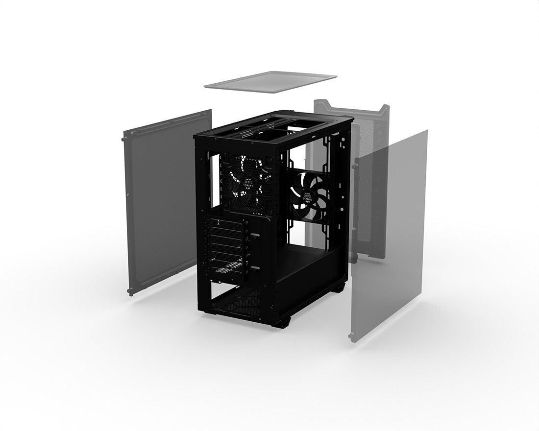 be quiet！ PURE BASE 501 be quiet! Pure Base 501 Airflow Window Black Mid Tower PC
